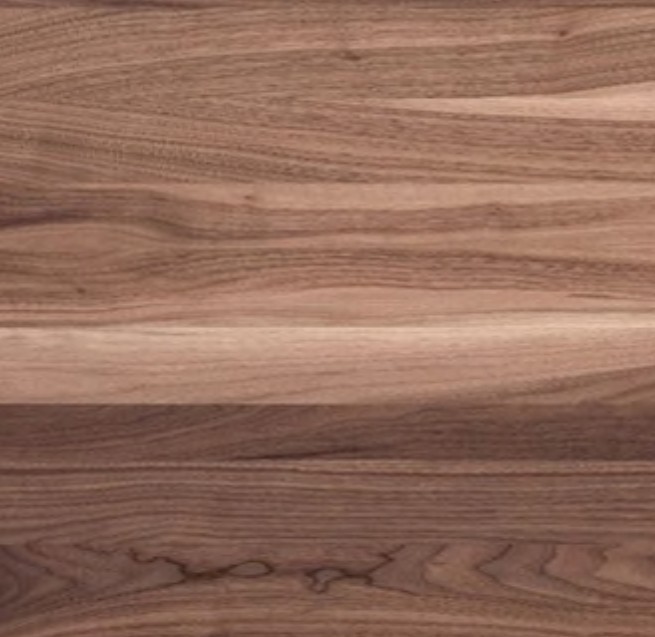 Walnut veneer swatch — Clear Sealer Matte